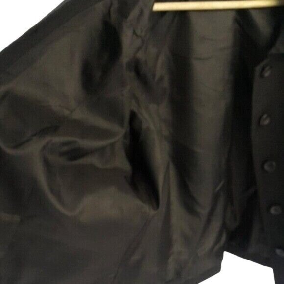 Pendleton Wool Jacket Blazer Brown Size 16 Lined 98% Virgin 5-Button Front READ - Picture 4 of 7